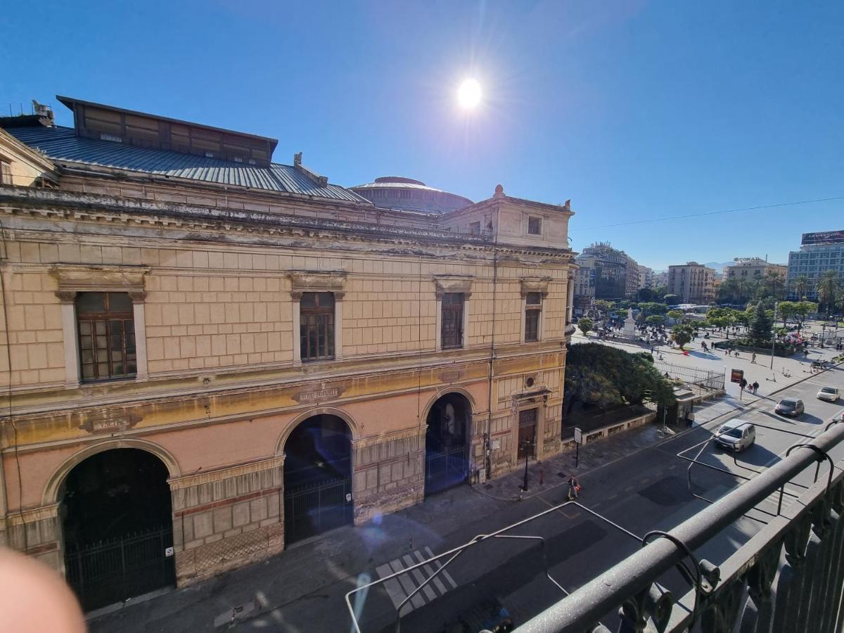 Ferienwohnung Piazza Politeama Palermo Exterior foto